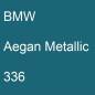 Preview: BMW, Aegan Metallic, 336.